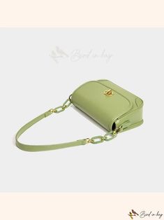 Bird in Bag - New women's bags senior sense underarm baguette bag shoulder crossbody fashion chain strip small square bag Baguette Satchel Bag With Chain Strap, Baguette Bag, Word Wrap, Save The Planet, Square Bag, Bag Shoulder, White Bag, Women's Bags, Chain Styles