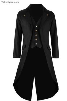 Steampunk Tailcoat, Victorian Coat, Goth Victorian, Fashion Suits For Men, Jackets Men Fashion, Mens Fashion Suits, Suit Fashion, Character Outfits, Black Jacket