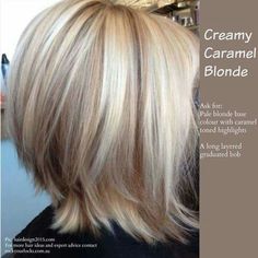 Hair Carmel Blonde, Hair Caramel, Caramel Blonde, Caramel Highlights, Hair Color Highlights, Trendy Hair Color, Haircut And Color, Hair Color And Cut, Hair Inspiration Color