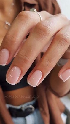 Bridesmaids Nails, Natural Nail Designs, Clean Nails, Bridal Nails, French Tip Nails