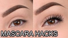 Quick Eye Makeup Tutorial, Mascara Tricks, Denitslava Makeup, Mascara Routine, Quick Eye Makeup, Beginner Eyeshadow, Mascara Hacks, Vanity Organizer