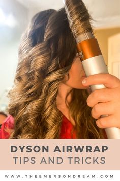 I LOVE the Airwrapand I want to share the tips and tricks I have learned after using it for over two yearsIt is my go-to hairstyling tool How To Make Dyson Airwrap Curls Last, Air Wrap Hair Styles, Air Wrap Curls, Airwrap Curls, Airwrap Hairstyles, Dyson Airwrap Hairstyles, Best Hair Tools, Dyson Air Wrap, Hairstyling Tools