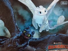 an advertisement for the animated movie how to train your dragon