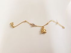 For kids/adults Dainty Anklets With Heart Charm For Gifts, Dainty Anklet With Heart Charm As Gift, Gold Heart Anklets, Adjustable Anklets For Valentine's Day Gift, Heart Ankle Bracelet, Bracelet Heart, Gifts For Children, Ankle Bracelet, Kids Jewelry