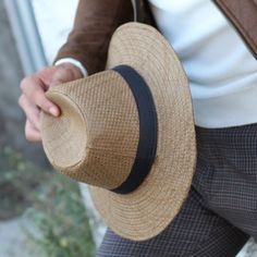 … Casual Boater Hat With Short Brim For Outdoor, Casual Natural Hat With Flat Brim, Casual Brimmed Fedora For Everyday, Casual Everyday Brimmed Fedora, Casual Everyday Fedora Hat, Casual Straw Hat With Flat Brim For Everyday, Casual Wide Brim Panama Hat For Everyday, Casual Straw Hat With Flat Brim, Casual Everyday Straw Hat With Flat Brim