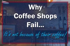 an advertisement for coffee shops is shown here