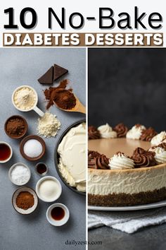 Treat yourself to these diabetic-friendly no-bake desserts perfect for busy weeknights! These low-sugar, low-carb, and diabetes-friendly recipes are quick, easy, and deliciously healthy. Explore these guilt-free sweet treats now! Cookie Dough Bars, Chia Seed Pudding, Bake Desserts, Low Carbohydrates, Sugar Free Chocolate, No Bake Treats, Natural Sweeteners, Low Sugar, Guilt Free