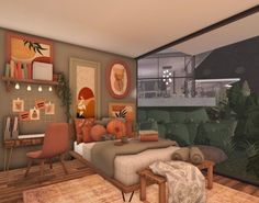 Bloxburg Bloxburg Boho Room Ideas, Bloxburg Bedroom Ideas Grunge, Bloxburg Aesthetic Room Ideas, Bloxburg Meditation Room, Tiny Hangout Room Ideas, Roblox Bloxburg Mud Room Ideas, Bloxburg Retro Bedroom, Room Inspiration Bedroom Bloxburg, Ideas For Bloxburg Rooms