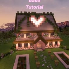 an image of a house in minecraft