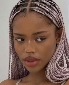 Laura Bettina, Cute Box Braids, Cute Box Braids Hairstyles, Space Girl, Girls Hairstyles Braids, Girls Braids, Cornrow, Cornrow Hairstyles, Braided Hairstyles For Black Women