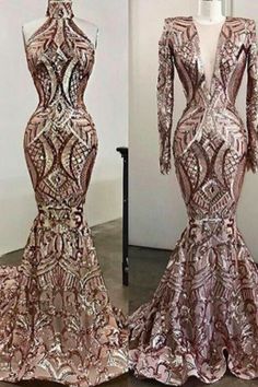 Shop Wedding, Special Occasion Dresses and Flower Girl Dresses | Luulla Deep V Neck Prom Dress, Prom Dress Long Sleeve, Long Sleeve Prom Dresses, V Neck Prom Dress, Sleeve Prom Dresses, Prom Dresses Mermaid, Custom Made Prom Dress, Prom Dress Long, V Neck Prom Dresses