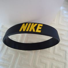 Nike Black Bracelet Men Teen Boys Bangle Rubber Bracelets Yellow Letters. Black Nike Bracelet Brand New! Approx 8in Silicone/ Rubber Fast Same Day Shipping!!! #Bracelet #Men #Women #Nikebracelet #Nijkelogo Classic Logo Sneakers #Nike #Adidas #Puma #Reebok #Fila #Champion, #North #Facesupreme #Ivypark #Underarmor #Champion #Jordan Black Bracelet Men, Yellow Letters, Mens Bracelet Black, Boys Bracelets, Nike Gold, Rubber Bracelets, Black Bracelet, Nike Accessories, Bracelet Men