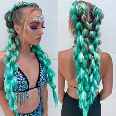 Festival Hair Ideas, Braid In Hair, Office Hairstyles