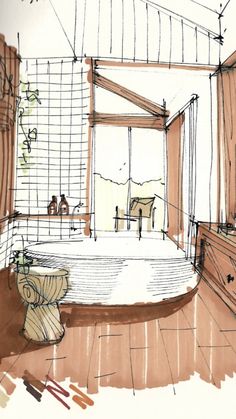 this is a drawing of a bathroom in the process of being remodeled