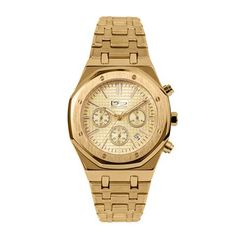 Buy Men's Sport, Gold, Designer Watches – Timepieces International Elegant Yellow Gold Chronograph Automatic Watch, Gold Stainless Steel Diamond Watch Analog, Gold Stainless Steel Automatic Chronograph Watch, Classic Gold Watches With Subdials, Gold Automatic Watch With Round Dial, Gold Stainless Steel Diamond Watch With Round Dial, Luxury Gold Chronograph Watch With Tachymeter, Modern Yellow Gold Automatic Chronograph Watch, Gold Chronograph Watch For Formal Events