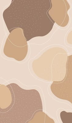 an abstract background with brown and beige shapes