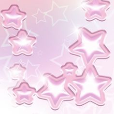 an abstract background with shiny stars and sparkles in pink, purple and white colors