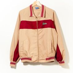 70s Vintage Vito's Champion Coaches Bomber Jacket Made in USA Corduroy Two Tone Single Stitch LARGE : see measurements for exact fit !!!Measurements: Chest : 23"  (Pit To Pit)  Length : 25.5"  (Center Back Neck to Hem)Condition: 8/10, small grease stain on front, see photos   *USE ZOOM FOR DETAILS.Material:  80% Cotton , 20% Polyester Tag / Brand : Champion Made in USAHippie Shirt Distressed Italian Restaurant Bar Club*PLEASE BE AWARE THESE ITEMS ARE VINTAGE AND SHOW SIGNS OF WEAR. *There may be Retro Cotton Track Jacket With Long Sleeves, Retro Cotton Track Jacket For Winter, Vintage Beige Cotton Outerwear, Tommy Hilfiger Hoodie, Hippie T Shirts, Grease Stains, Hippie Shirt, Bar Club, Work Shirt