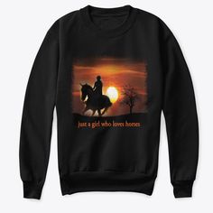 Just A Girl Who Loves Horses Products from galaxy design T-Shirt & Mask