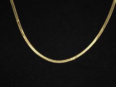 Yellow Gold 14k Herring Bone Necklace. 14k Herring Bone Chaine 18 Inch. Womens Herring Bone 14k Yellow Gold Chain. - Etsy 14k Yellow Gold Clavicle Chain Necklace, 14k Yellow Gold Herringbone Necklace For Gift, 14k Gold Yellow Gold Herringbone Necklace With Delicate Chain, Classic Yellow Gold Herringbone Necklace With Clavicle Chain, Yellow Gold Herringbone Necklace With Link Chain, 14k Yellow Gold Delicate Herringbone Necklace, Luxury Yellow Gold Herringbone Necklace With Gold Chain, 14k Yellow Gold Herringbone Necklace, 14k Yellow Gold Herringbone Necklace With Adjustable Chain