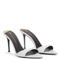 INTRIIGO Mule Sandals, Synthetic Fabric, Giuseppe Zanotti, Stiletto Heel, Mule, Stiletto Heels, Open Toe, Womens Sizes, Sandals