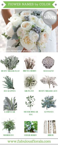 a poster with flowers and other things to do in the garden for your wedding day