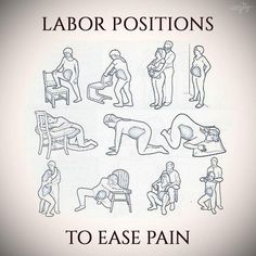 an image of labor positions to ease pain