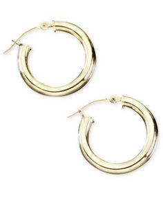 Macy's Polished Round Earrings, Macy's Tarnish Resistant Round Earrings, Small Hoop 14k Gold Earrings From Macy's, Macy's Small Hoop Earrings In 14k Gold, Macy's 14k Gold Small Hoop Earrings, Macy's Small Hoop Earrings As Gift, Macy's Small Hoop 14k Gold Jewelry, Macy's Small Hoop Earrings For Anniversary, Macy's 14k Gold Small Hoop Jewelry