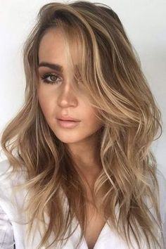 Blonde Brown Hair Color, Balayage Blond, Blonde Hair Color Ideas, Long Blonde