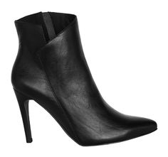 You have permission to shine in the Stivali Radiance boot. Featuring an elegant stiletto heel with a pointed-shaped toe to elevate all your wardrobe outfits. Leather upper Functional inner side zipper Asymmetrical leather overlay design Pointed-toe silhouette Leather/textile lining Rubber/neolite outsole 3.5" stiletto heel height 2.2" shaft height See size guide for US size conversion. Fit: True to size. Wardrobe Outfits, Women's Footwear, To Shine, Stiletto Heel, New Shoes, Side Zipper, Black Boots, Stiletto Heels, Womens Boots