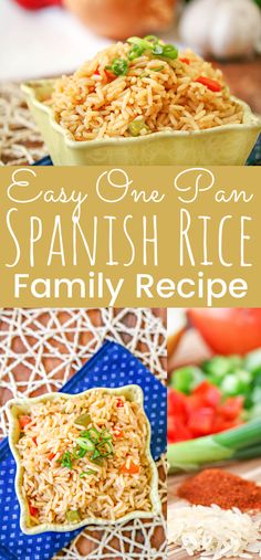 easy one pan spanish rice family recipe