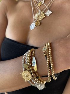 Gold Chain Bracelets, Xoxo Jewelry, Dope Jewelry Accessories, Dainty Gold Chain, Golden Jewelry, Jewelry Accessories Ideas, Bracelets Set, Dope Jewelry, Chain Bracelets