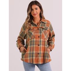 Designed with a loose fit and drop shoulder sleeves, this shirt offers a relaxed and comfortable feel. It drapes effortlessly on the body, allowing for ease of movement and optimal comfort throughout the day. This versatile plaid shirt can be dressed up or down for various occasions. Pair it with jeans and sneakers for a laid-back weekend look, or tuck it into a skirt and add heels for a more polished ensemble. It seamlessly transitions from day to night. Crafted from materials, this shirt is so Casual Relaxed Fit Shirt For Fall, Oversized Casual Fall Blouse, Casual Oversized Blouse For Fall, Casual Fall Blouse, Oversized Casual Shirt, Linen Shorts Women, Sleeve Packaging, Linen Short, Feel It