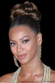 Beyonce Hair, Women Braids, African American Weddings, American Hairstyles, High Bun, Bridesmaid Hair Short, Trendy Wedding Hairstyles, Bridesmaid Hair Updo, Wedding Hairstyles Updo