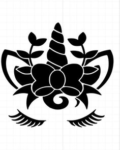 a black and white image of an animal with leaves on its back, in the shape of a flower