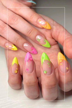 summer water drop nails Make Waves, Nails Summer, Art Nails, Summer Ready