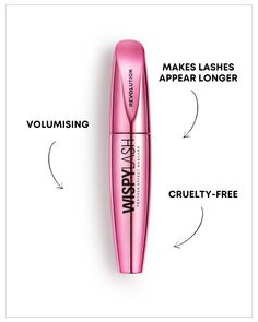 Makeup Revolution has never let us down. ✨ And their cruelty-free Wispy False Lash Mascara is one of the best we've ever tried. The formula is weightless, fast drying, and jet black for the ultimate wispy finish. Who needs any product tested on animals when we have something like this? Big Lashes, Wispy Lashes, Angled Brush, Volume Mascara