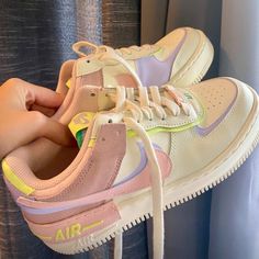 Nike Air Force 1 Low Shadow Cashmere Size: Women’s 7.5 Style: Ci0919-700 Colors: Cashmere/Pure Violet/Pink Oxford/Pale Coral Release Date: 07/27/2021 Perfect Condition Very Minimal Wear. May Be A Small Scuff Or Two On Rubber, Easily Removable. Shadow Color, Cute Messages, Nike Air Force 1 Low, Air Force 1 Low, Nike Air Force 1, Air Force 1, Release Date, Nike Air Force