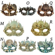 Under the Sea theme, Unisex sea shell mask fitting for King or Queen! Showcased is our entire collection of under the sea masks, so you can mix and match the masks and colors you like. To purchase a couple mask pair, add each item to cart individually pls. C U S T O M I Z A T I O N Can be customized further. Get in touch for custom orders! S I Z E Adult size only. S H I P P I N G - Processed same day or within 24 hours. 1-2 day guaranteed delivery, add item to cart, click shipping tab for rates. Mardi Gras Masquerade Themed Masks, Mardi Gras Themed Masquerade Masks, Themed Masquerade Mask For Carnival, Fantasy Masks For Carnival Themed Events, Novelty Masks And Prosthetics For Masquerade Carnival, Themed Eye Mask For Carnival, Themed Carnival Masks, Themed Masquerade Mask For Carnival Events, Carnival Themed Masquerade Mask