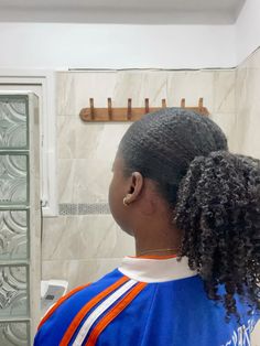 Sleek ponytail on type 4 natural hair #type4hair #blackgirl #blackgirlshairstyles Ponytail On Natural Hair, Type 4 Natural Hair, Type 4 Hair, Natural Hair Beauty, Sleek Ponytail, Type 4, Black Girls Hairstyles