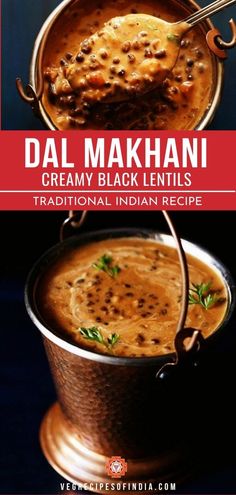 Dal makhani is an authentic Punjabi dish of lentils and kidney beans in a gravy or sauce. In this recipe, I have used a pressure cooker to make the lentils so it doesn't take much time to cook them. This method would work well in an Instant Pot too. This Vegetarian Dal Makhani dish uses whole spices, cream, butter, and a smoky charcoal flavor to create a dish that tastes exactly like the ones you would order in a restaurant. Try it out today! #DalMakhani #Punjabi #dinner #lentils Dal Makhani Recipe, Punjabi Cuisine, Dal Makhani, Restaurant Style Recipes, Whole Spices, Black Lentils, Lentil Dishes, Punjabi Food, Dal Recipe