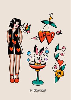 American Traditional Pinup, Traditional Pinup Tattoo, Tattooing Tips, Traditional Pinup, Traditional Tattoo Flash Sheets, 2023 Tattoo, Flash Drawing, Pinup Tattoo, Pin Up Girl Tattoo