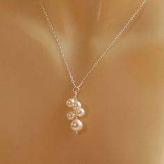 Pear Jewelry, Diy Pearl Necklace, قلادات متدلية, Pearl Necklace Freshwater, Jewellery Pearl, Air Tawar, Jewellery Inspiration, Jewellery Necklace, India Jewelry