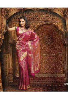 PURE SILK SAREES - Trisha014 Destination Wedding Guest Dress, Sarees Pattu, Silk Sarees Wedding, Banarsi Saree, Sarees Wedding, Indian Flowers