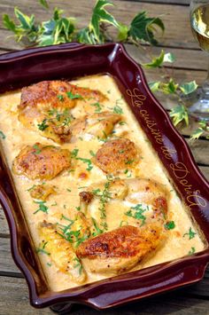 Poulet Gaston Gérard Osso Bucco, Chicken Dishes Recipes, Dijon, Chicken Dishes, Food Dishes, Macaroni, Food And Drink, Chef, Healthy Recipes