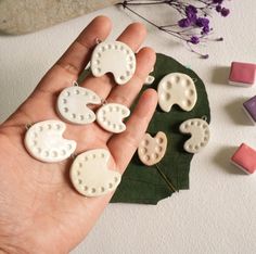 Buy Set of 3 Assorted Tiny Ceramic Palette Charm, Paint Palette Charm Paint Palette Pendant , Online in India - Etsy