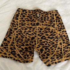 Brand New- Wore Once Lifting/Running Shorts Fun Leopard Print Tyc Brand Size Small Will Negotiate Price Brown Athleisure Shorts For Workout, Brown Athleisure Workout Shorts, Brown Stretch Workout Shorts, Stretch Brown Workout Shorts, Brown Gym Bottoms With Built-in Shorts, Stretch Brown Sports Shorts, Gym Bottoms With Built-in Shorts In Brown, Brown Stretch Sports Shorts, Brown Yoga Bottoms With Built-in Shorts