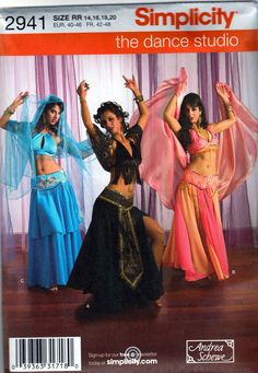 the dvd cover for simply dance studio shows three women in different colored outfits, with one woman