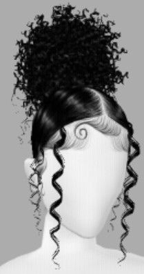 Quick Curly Hairstyles, Natural Hair Bun Styles, Mixed Curly Hair, Unique Looks, Quick Natural Hair Styles, Cute Curly Hairstyles, Curly Hair Styles Easy, Hairdos For Curly Hair, Pretty Braided Hairstyles