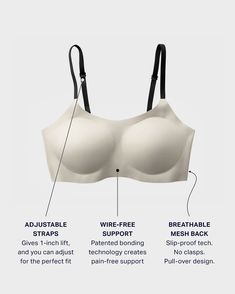 Our top selling seamless support bra gives you smoothing coverage and support. Seamless construction gives this bra comfort and support for everyday wear. Removeable pads with no underwire and adjustable straps will make this your go to bra. The mesh back not only gives you breathability but also a unique design feature. Castle Wall, Support Bra, Support Bras, Lingerie Collection, Top Selling, Fast Fashion, Neck Designs, Women Empowerment, Bralette